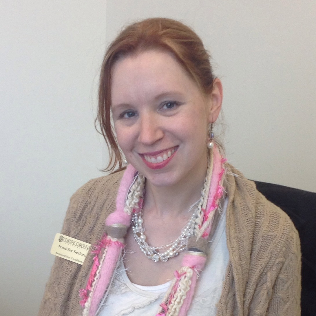 Coastal Carolina - Sustainability Coordinator:<br><a href="mailto:jennifer@coastal.edu">Jennifer Sellers</a>