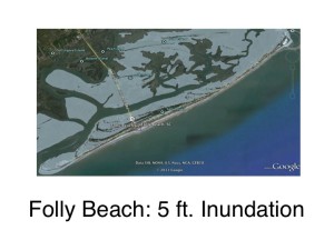 Folly Beach: 5ft