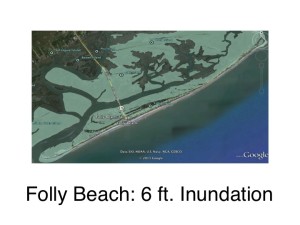 Folly Beach: 6ft